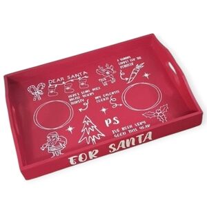 Adorable Treats For Santa Tray